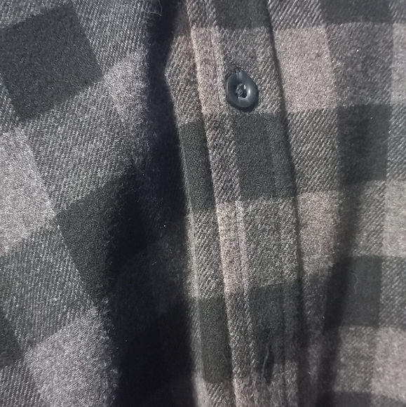 Hooded Checker Button-up - Picture 3 of 3